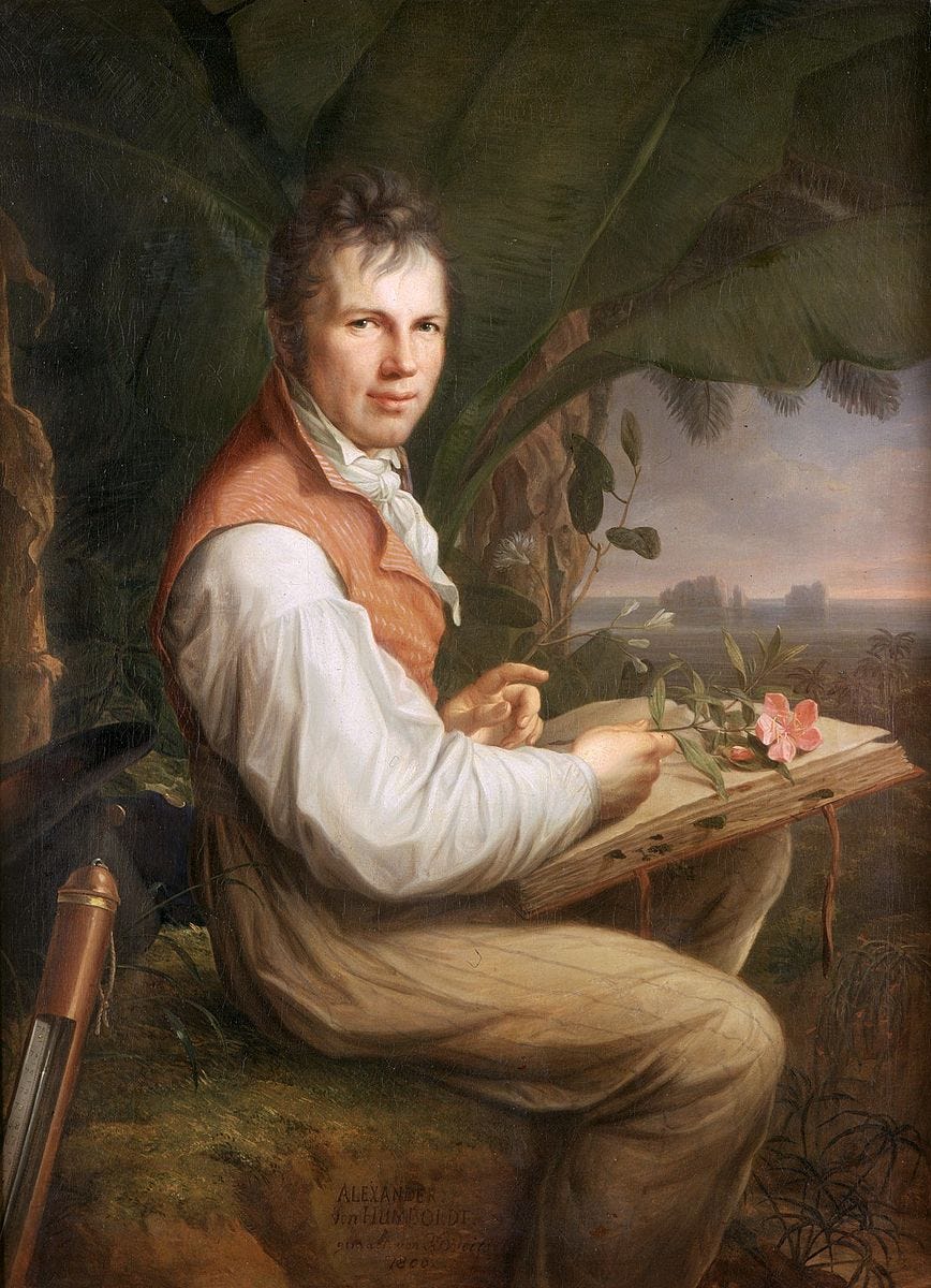 Not so humbly Humboldt: the queer relationships of a German explorer - AntarcticGlaciers.org